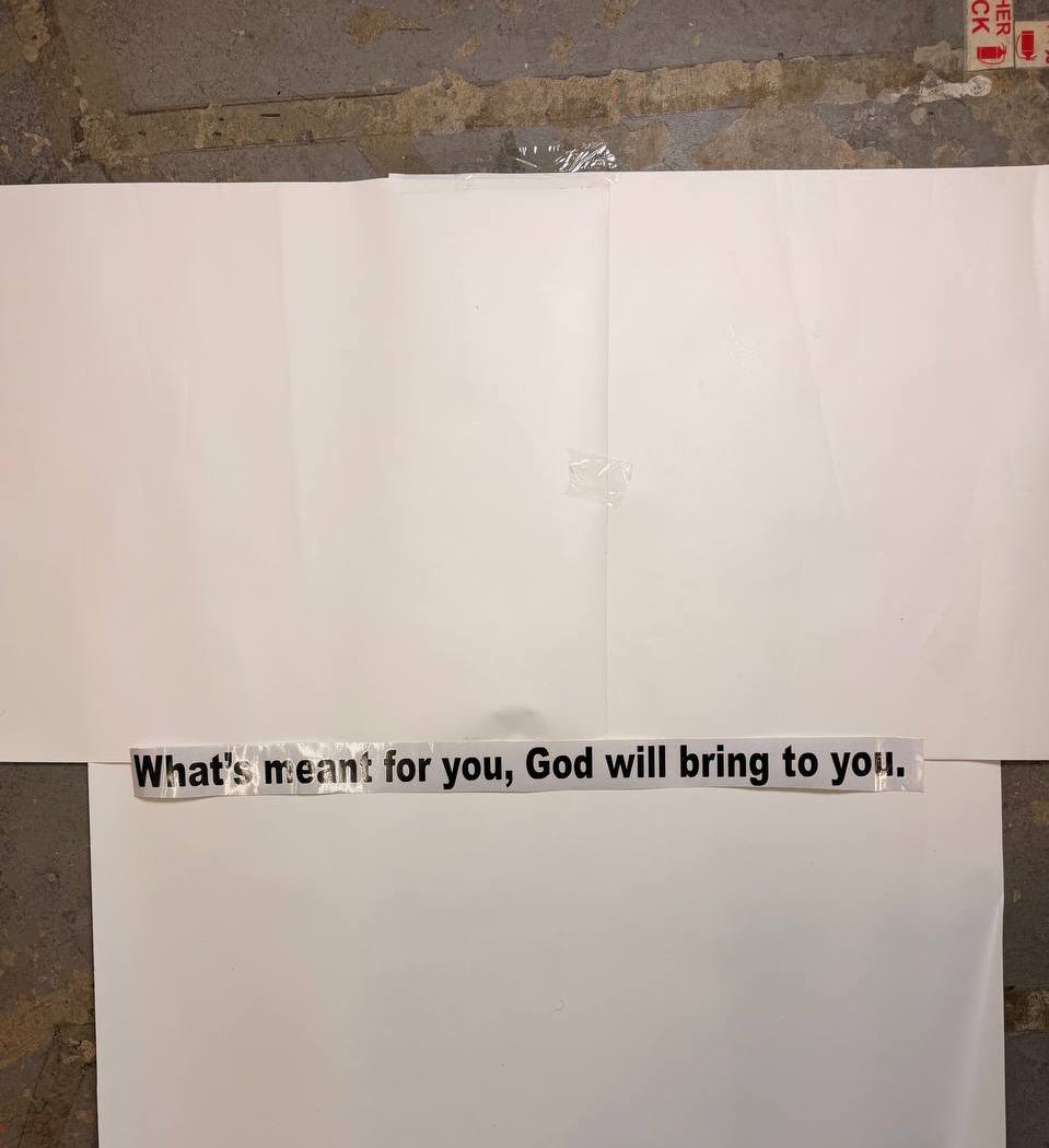 “What's Meant for You God Will Bring to You”